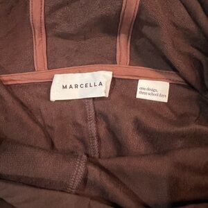 Marcella Women's Brown hooded Sweater